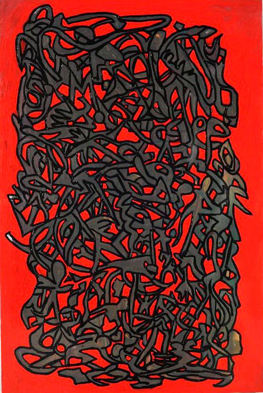 contemporary art claudio arezzo di trifiletti 2009 painted imprints london